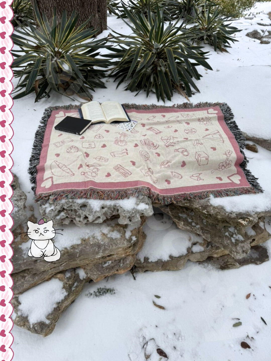 Lovely Runner Woven Blanket- Aesthetic Version