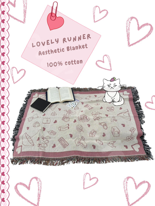 Lovely Runner Woven Blanket- Aesthetic Version