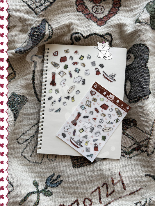 Hometown Cha Cha Cha - Sticker Sheet (4"x6")