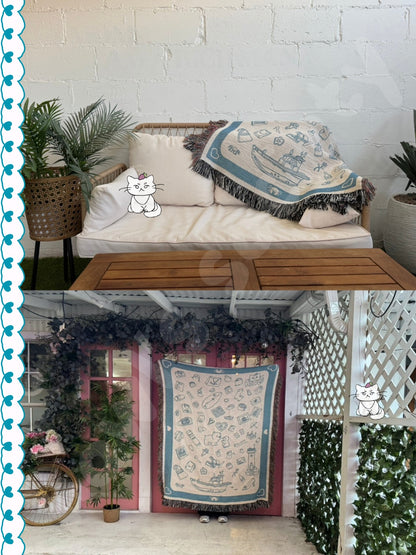 Hometown Cha Cha Cha Woven Blanket- Aesthetic Version