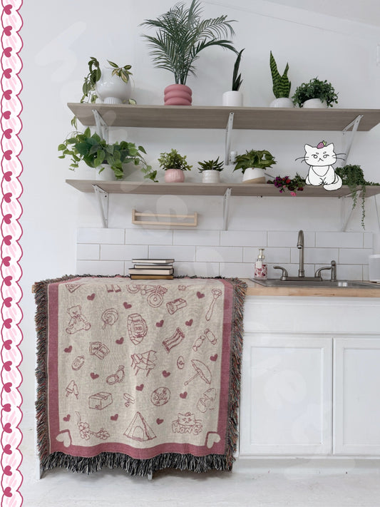 Lovely Runner Woven Blanket- Aesthetic Version